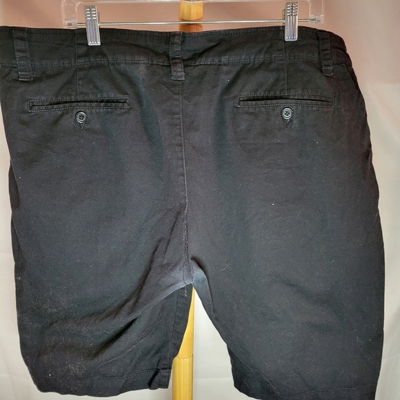 Men's Black Jean Shorts Pockets Size 40 - Picture 5 of 9